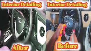 Corolla Altis Interior Detailing youtube youtubevideo satisfying asmrvideo [upl. by Dur]