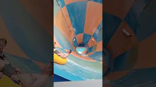 TORNADO Water Slide 🌊 Wet n Wild Gold Coast 🇦🇺 Giant Fun Ride [upl. by Eidnac]