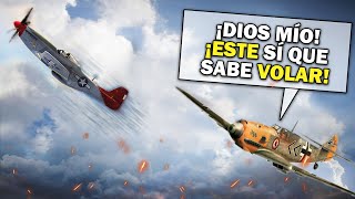 El IMPRESIONANTE combate entre el MEJOR PILOTO del P51 y un AS del Bf109 [upl. by Nala724]