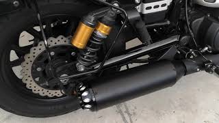 YAMAHA BOLT CSPEC KIJIMA キジマスリップオンマフラー [upl. by Adlecirg]