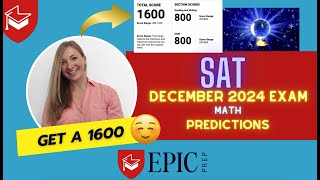 December 2024 SAT Math Predictions  Most Common SAT Math Questions amp Strategies [upl. by Assej]