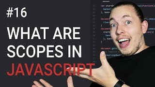 16 JavaScript Scopes  Local Scope and Global Scope in JavaScript  JavaScript Tutorial  mmtuts [upl. by Leclair]