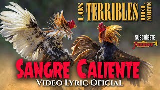 Los Terribles Del Norte  Sangre Caliente Video Lyric Oficial [upl. by Roselle657]