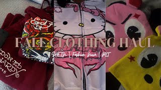 FALL CLOTHING HAUL  SHEIN PLT FASHION NOVA ootd clothing sheinhaul shein clothinghaul [upl. by Levenson185]