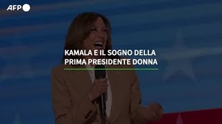 Kamala e il sogno della prima presidente donna [upl. by Maisey]