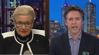 Bronwyn Bishop clashes with Nick Reece on Voice to Parliament [upl. by Ahker]