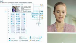 KLM online checkin instruction [upl. by Raffin]