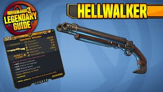 HELLWALKER  BUFFED  Legendary Item Guide Borderlands 3 [upl. by Ima]