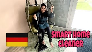 Ultenic AC1 Elite Smart Self cleaning Vacuum cleaner जर्मनी में घर सफाई करने की मशीन कैसी होती है [upl. by Reibaj]