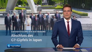 tagesschau 2000 Uhr 21052023 [upl. by Rehpotsirahc888]