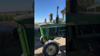 1965 John Deere 4020 standard fueling up [upl. by Enelyt]