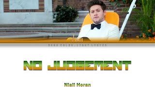 Niall Horan No Judgement Lyrics Color Coded ENGESP [upl. by Brena648]