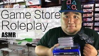 ASMR Game Store Roleplay  MattyTingles [upl. by Asilla]