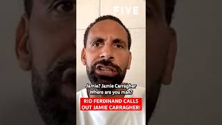 Rio Ferdinand Calls Out Jamie Carragher After Saudi Transfer Comments fife shorts rioferdinand [upl. by Atires]