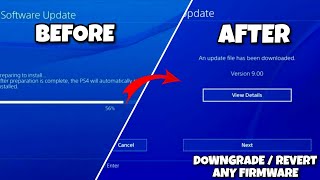 How to downgrade PS4 from 1050 to 900 Reverting PS4 to 900 [upl. by Laniger]