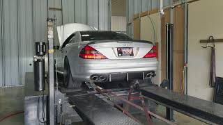 2005 Mercedes Benz SL55 AMG DYNO [upl. by Warring]