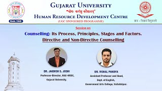 Counselling Process Principles Stages amp Factors amp Types Directive amp NonDirective Counselling1 [upl. by Refenej601]