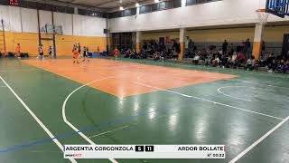 Argentia Gorgonzola vs Ardor Bollate  16112024 [upl. by Ybor986]