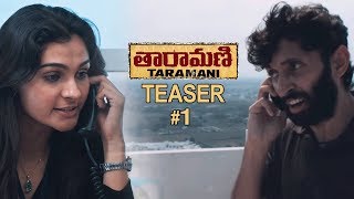 Taramani Movie Teaser 01  Andrea Jeremiah  Vasanth Ravi  Anjali  TFPC [upl. by Remmer456]