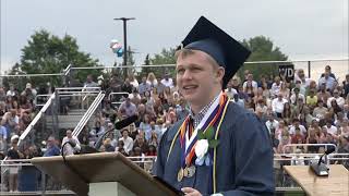 NPHS Class of 2024 Valedictorian  Sawyer Steinbauer [upl. by Roseanne]