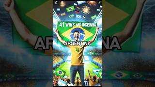 Brasil VS Argentina ⚽ quien es mejor futbol viralyoutube foryou parati fyp viralshort fifa [upl. by Galatea]