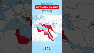 Ottoman Empire Map Evolution 13001922 [upl. by Leitman]