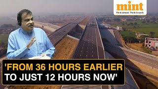 Nitin Gadkari Defends Highest Toll On MumbaiDelhi Expressway Says No Toll Naka After [upl. by Ruprecht]