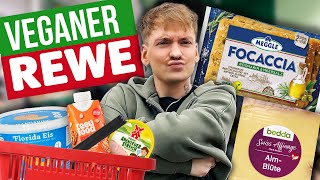 Ich teste Deutschlands ersten Veganen REWE Supermarkt [upl. by Nimzay754]