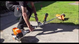 Stihl Brush Cutter FS91 [upl. by Oflodor]