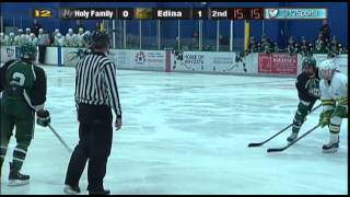 Edina vs Holy Family Turkey Trot Boys High School Hockey [upl. by Ardnak819]