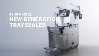 Schalensiegler BS 40 MAXI XL – Traysealer Wider larger and more productive [upl. by Oicnaneb]