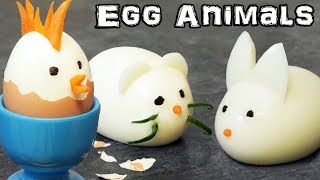 How to Make Awesome Animal Eggs  Easter Surprise [upl. by Neerod659]