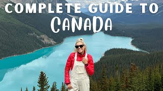 Canada Travel Guide  7 Day Road Trip through the Canadian Rockies [upl. by Naujud]