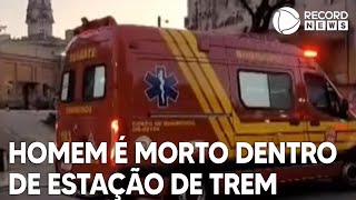 Maquinista da CPTM teria matado colega após discussão por escala de trabalho [upl. by Delila133]