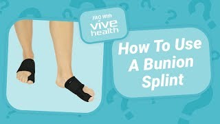 How To Use A Bunion Corrector [upl. by Swinton]