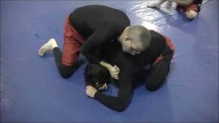 Front Head lock to Peruvian Necktie and Multiple Submission Options [upl. by Ogir]