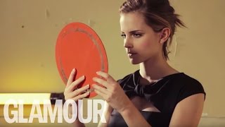 Emma Watson Cover Shoot for Glamour Magazine  Glamour UK [upl. by Embry]