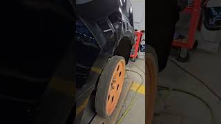 Weird quarter hit to repair modely tesla bodywork reels shorts crash automobile carrepair [upl. by Ringsmuth]