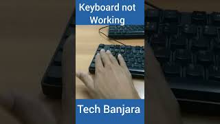 keyboard not working [upl. by Shien]