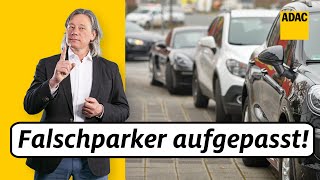 Mehr Punkte für Falschparker Hier solltest du auf keinen Fall parken  ADAC  Recht Logisch [upl. by Ecart589]