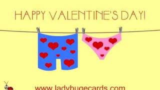 Funny Ecards Happy Valentines Day Love Animated Ecards Free Ecards LadyBugEcardscom [upl. by Eicul616]