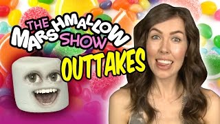 The Marshmallow Show 8  BRITTANI LOUISE TAYLOR OUTTAKES [upl. by Carli]