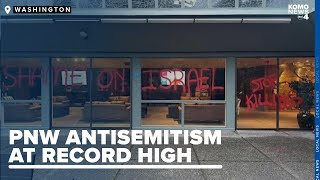 AntiDefamation League reports recordhigh antisemitic incidents in Pacific Northwest [upl. by Nalorac]