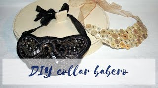 ✄ DIY Cómo hacer un collar babero [upl. by Delanie]