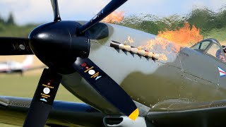 Great OLD WW2 PROPELLER Airplane Engines Cold Start and Heavy Sound 3 [upl. by Aronael]