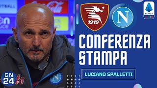 Conferenza stampa Spalletti per Salernitana Napoli 🎙 VIDEO INTEGRALE [upl. by Viafore]