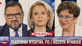 WIECZÓR WYBORCZY w TV WPolsce Eurowybory Wojciech Biedroń – M Nykiel i A Jakubowska [upl. by Lanfri513]