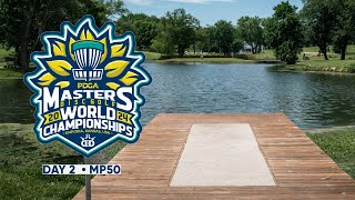 2024 PDGA Pro amp Am Masters World Championships • Round 2 • MP50 Pool • FootageRecap Champs Landing [upl. by Orville]