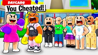 DAYCARE MAASHA AND ZOEY FIGHT  Funny Roblox  Brookhaven 🏡RP [upl. by Denys173]