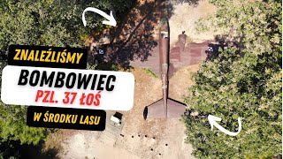 Łoś z dłutowskiego lasu  Zestrzelony PZL37 Łoś  Dłutówek [upl. by Mccarty737]